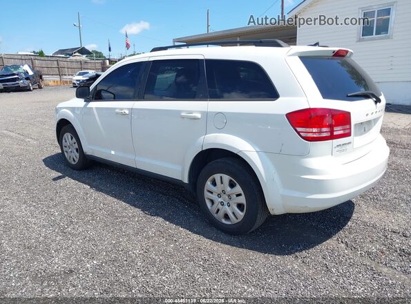 3C4PDCAB9HT538277 2017 DODGE JOURNEY Белый Задняя левая четверть