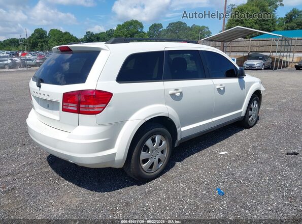 3C4PDCAB9HT538277 2017 DODGE JOURNEY Белый Задняя правая четверть