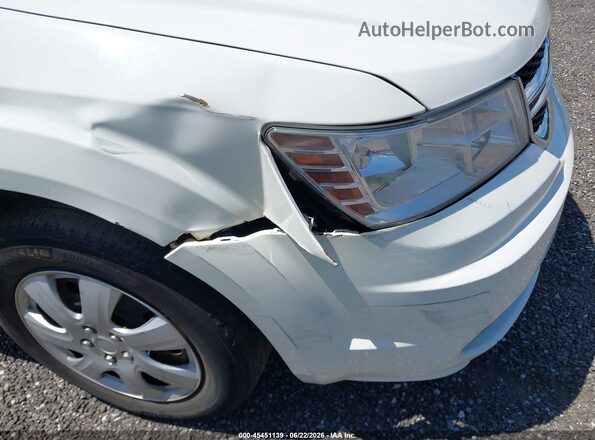 3C4PDCAB9HT538277 2017 DODGE JOURNEY Белый Вид спереди