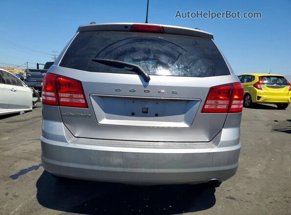3C4PDCAB9HT539218 2017 DODGE JOURNEY Серебряный Вид сзади