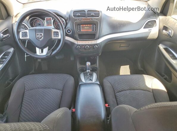 3C4PDCAB9HT539218 2017 DODGE JOURNEY Серебряный Вид панели приборов