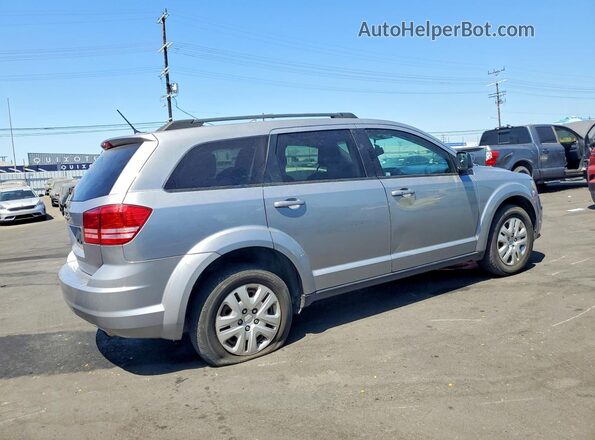 3C4PDCAB9HT539218 2017 DODGE JOURNEY Серебряный Задняя правая четверть