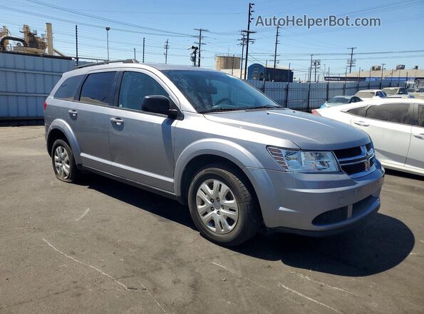 3C4PDCAB9HT539218 2017 DODGE JOURNEY Серебряный Передняя правая четверть