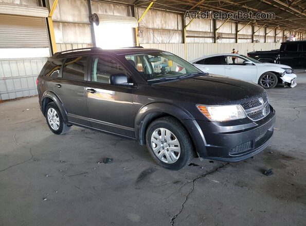 3C4PDCAB9HT586720 2017 DODGE JOURNEY Black Front right