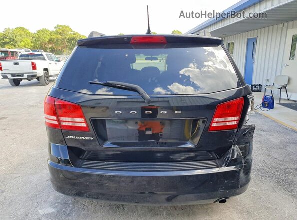 3C4PDCAB9JT254234 2018 DODGE JOURNEY Black Rear view
