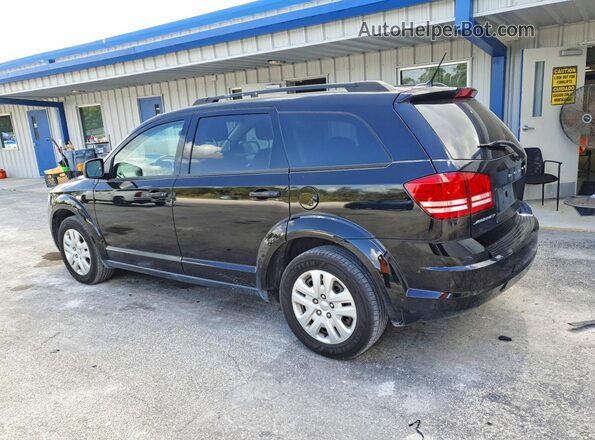 3C4PDCAB9JT254234 2018 DODGE JOURNEY Black Rear left