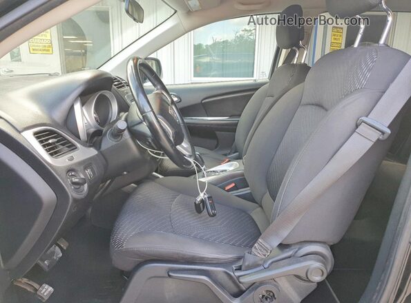 3C4PDCAB9JT254234 2018 DODGE JOURNEY Black Front interior view