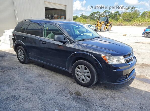 3C4PDCAB9JT254234 2018 DODGE JOURNEY Black Front right