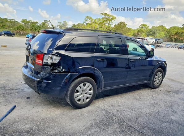 3C4PDCAB9JT254234 2018 DODGE JOURNEY Black Rear right