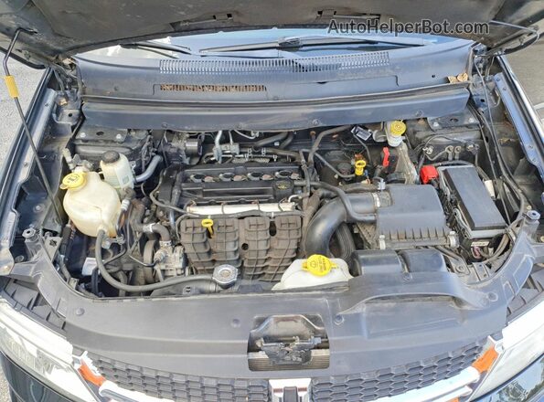 3C4PDCAB9JT254234 2018 DODGE JOURNEY Black Engine compartment view