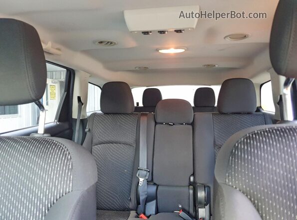 3C4PDCAB9JT254234 2018 DODGE JOURNEY Black Rear seats view