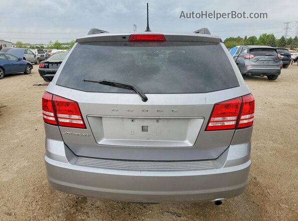 3C4PDCAB9JT295124 2018 DODGE JOURNEY Silver Հետևի տեսք