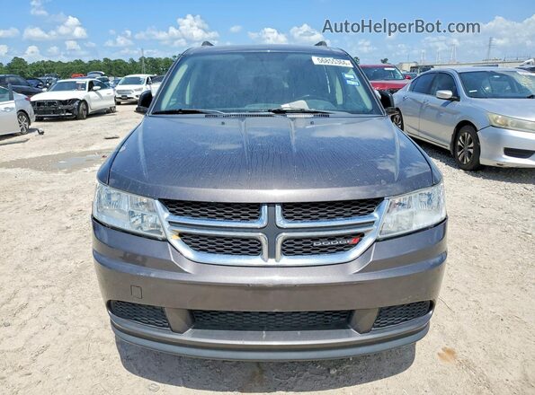 3C4PDCAB9JT302122 2018 DODGE JOURNEY Gray Դիմացի տեսք