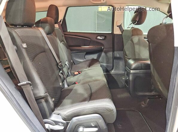 3C4PDCAB9JT443594 2018 DODGE JOURNEY White Սալոնի հետևի տեսք