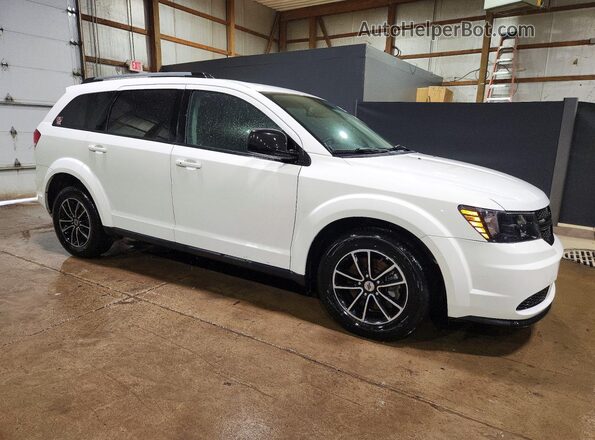 3C4PDCAB9JT443594 2018 DODGE JOURNEY White Առջևի աջ