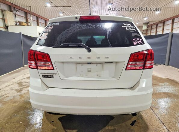 3C4PDCAB9JT443594 2018 DODGE JOURNEY White Հետևի տեսք