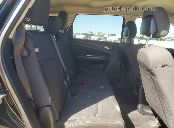 3C4PDCAB9JT498742 2018 DODGE JOURNEY Black Հետևի նստատեղերի տեսք