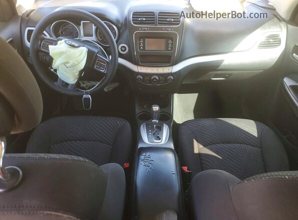 3C4PDCAB9JT498742 2018 DODGE JOURNEY Black Առջևի վահանակի տեսք
