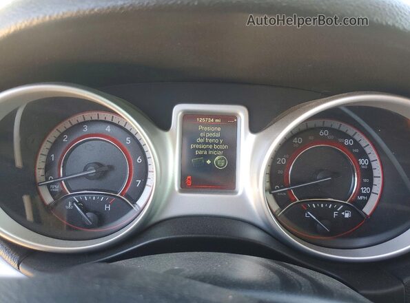 3C4PDCAB9JT498742 2018 DODGE JOURNEY Black Սարքավորումների վահանակի տեսք