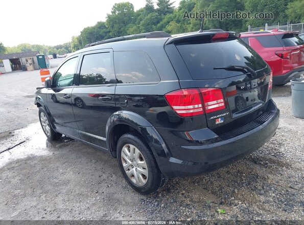 3C4PDCAB9JT507696 2018 DODGE JOURNEY Black Задня ліва чверть