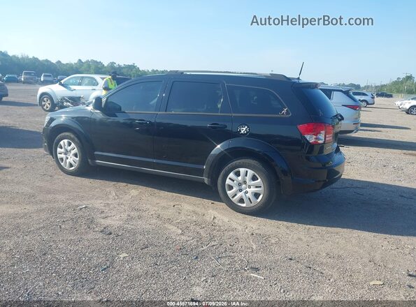 3C4PDCAB9JT517788 2018 DODGE JOURNEY Black Trasero izquierdo