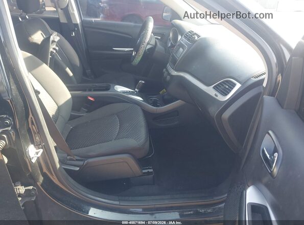 3C4PDCAB9JT517788 2018 DODGE JOURNEY Black Vista interior delantera