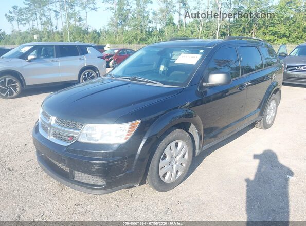 3C4PDCAB9JT517788 2018 DODGE JOURNEY Black Vista tres cuartos delantera izquierda