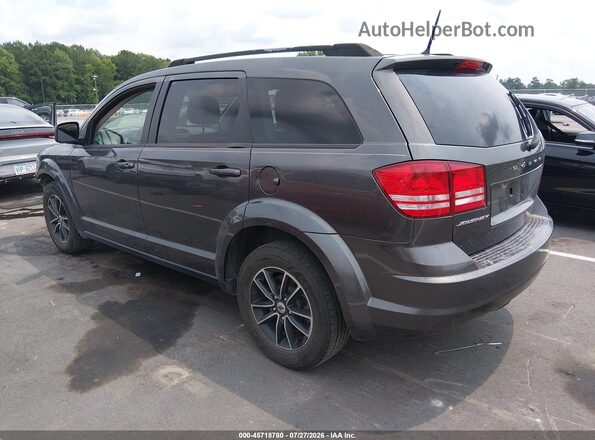 3C4PDCAB9JT525664 2018 DODGE JOURNEY Gray Задня ліва чверть