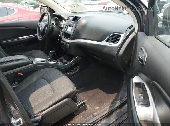 3C4PDCAB9JT525664 2018 DODGE JOURNEY Gray Вид салону спереду