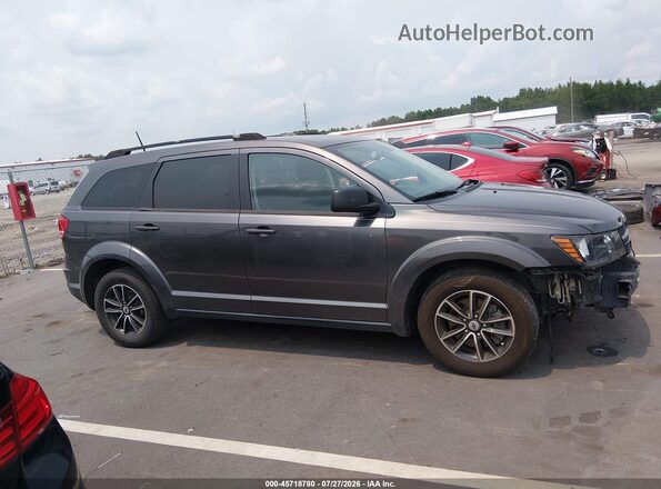 3C4PDCAB9JT525664 2018 DODGE JOURNEY Gray Вид задньої частини салону
