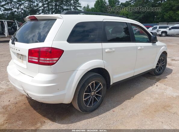 3C4PDCAB9JT526586 2018 DODGE JOURNEY White Задня права чверть