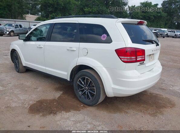 3C4PDCAB9JT526586 2018 DODGE JOURNEY White Задня ліва чверть