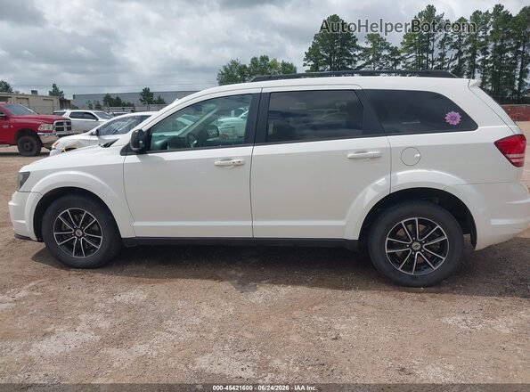 3C4PDCAB9JT526586 2018 DODGE JOURNEY White Панорамний вид салону 360°