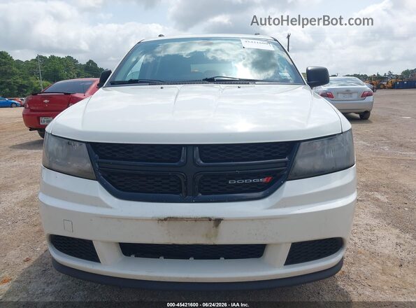 3C4PDCAB9JT526586 2018 DODGE JOURNEY White Вид щитка приладів