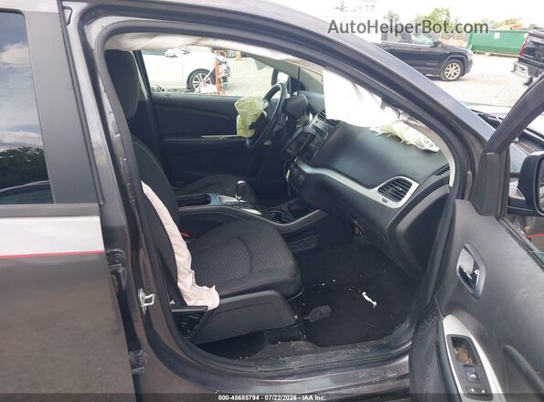 3C4PDCAB9JT528841 2018 DODGE JOURNEY Gray წინა სალონის ხედი