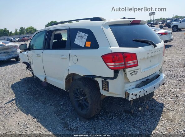 3C4PDCAB9LT237971 2020 DODGE JOURNEY Белый Задняя левая четверть