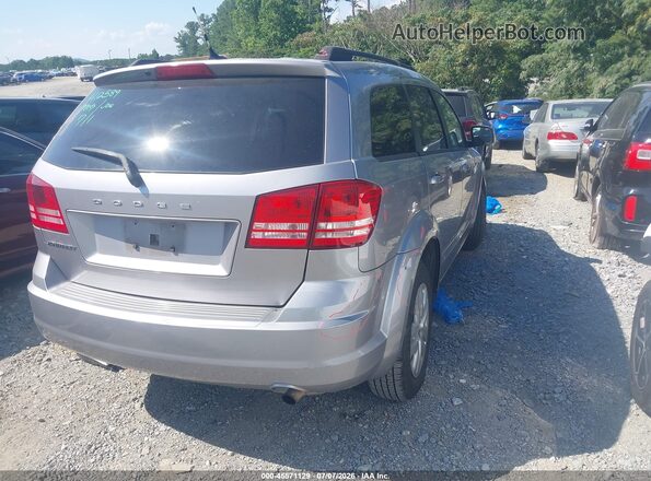 3C4PDCABXGT233434 2016 DODGE JOURNEY Silver Rear right