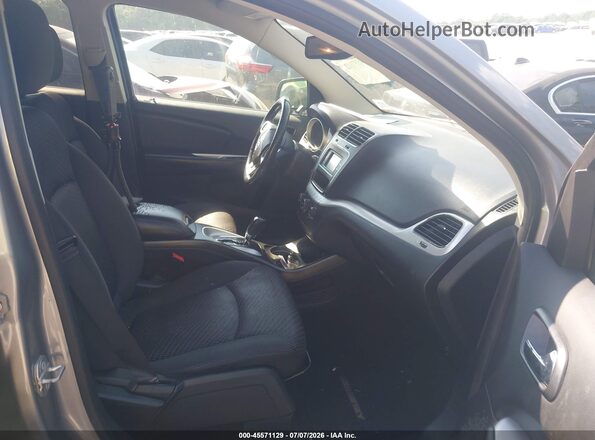 3C4PDCABXGT233434 2016 DODGE JOURNEY Silver Front interior view