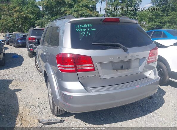 3C4PDCABXGT233434 2016 DODGE JOURNEY Silver Rear left
