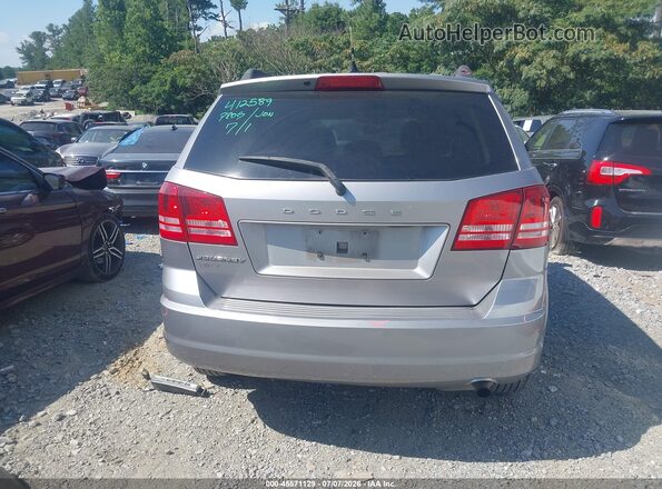 3C4PDCABXGT233434 2016 DODGE JOURNEY Silver 
