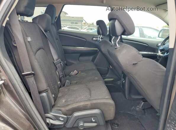 3C4PDCABXGT235412 2016 DODGE JOURNEY Gray უკანა სავარძლების ხედი