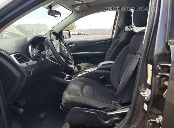 3C4PDCABXGT235412 2016 DODGE JOURNEY Gray წინა სალონის ხედი
