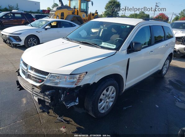 3C4PDCABXHT522248 2017 DODGE JOURNEY White Przód lewy