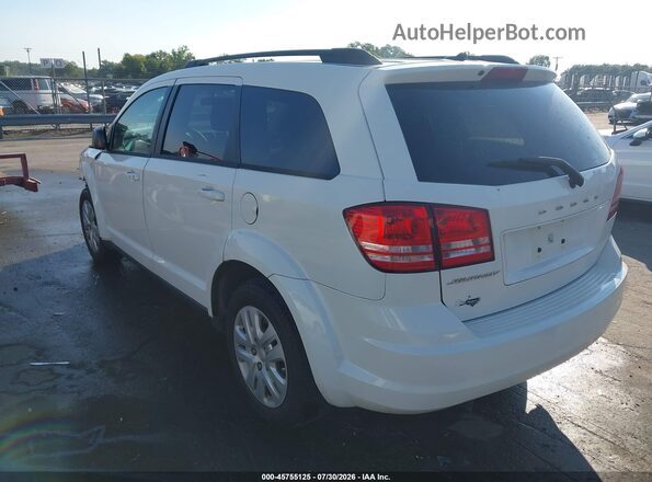 3C4PDCABXHT522248 2017 DODGE JOURNEY White Tył lewy