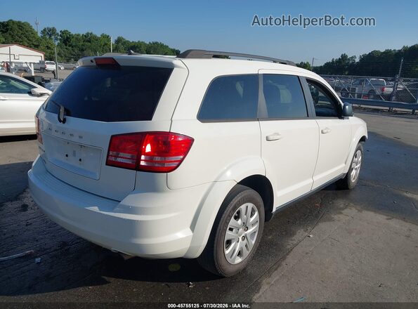 3C4PDCABXHT522248 2017 DODGE JOURNEY White Tył prawy