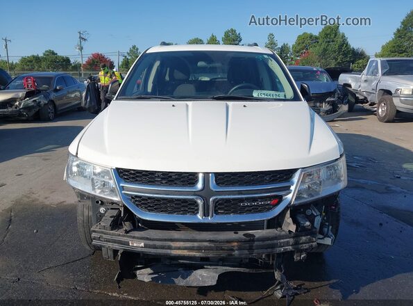 3C4PDCABXHT522248 2017 DODGE JOURNEY White Widok wnętrza z tyłu