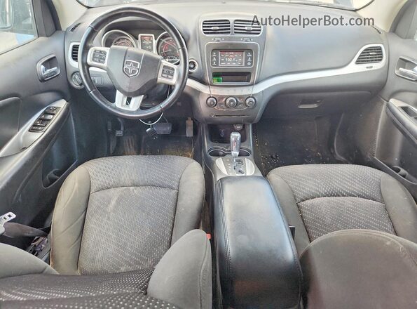 3C4PDCABXHT706895 2017 DODGE JOURNEY Black Вид панелі приладів