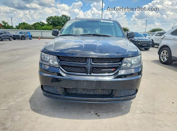 3C4PDCABXHT706895 2017 DODGE JOURNEY Black Вид спереду
