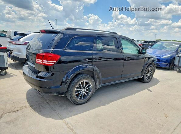 3C4PDCABXHT706895 2017 DODGE JOURNEY Black Задня права чверть