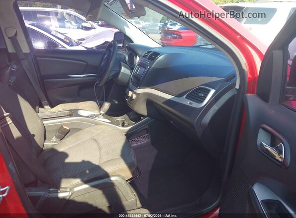 3C4PDCABXHT707951 2017 DODGE JOURNEY Red Front interior view
